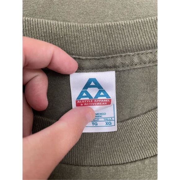 Virginia Tech Hokies Mens Green Camouflage Short Sleeve Tee Shirt Size X-Large - Picture 4 of 7